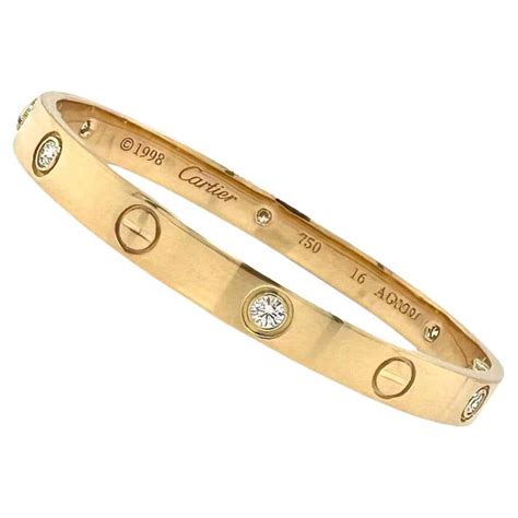 cartier bracelet 750 16|cartier love bracelet authentic.